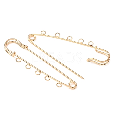 Iron Safety Pins Brooch Findings RN-CBAB9AC-03KCG-1