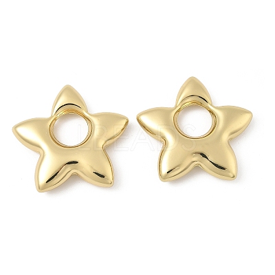 Star Brass Pendants KK-M327-09G-1
