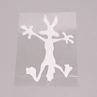 Waterproof PET Personality Wolf Car Stickers DIY-WH0258--05A-01-1