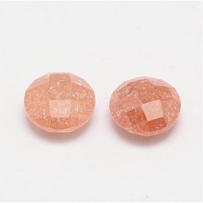 Cubic Zirconia Cabochons ZIRC-P014-F01-09-1