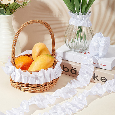 Ruffled Cloth Ribbon DIY-WH0410-37-1