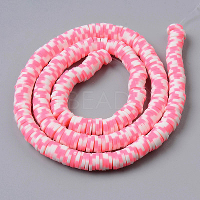 Handmade Polymer Clay Beads Strands CLAY-N008-010I-1