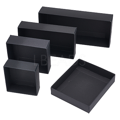10Pcs 5 Style Paper Boxes CON-BC0002-32C-1