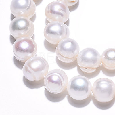 Natural Cultured Freshwater Pearl Beads Strands PEAR-N013-09C-1