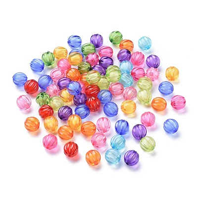Transparent Acrylic Beads TACR-S089-12mm-M-1