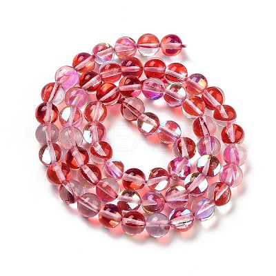 Transparent Glass Beads GLAA-B022-6mm-04-1