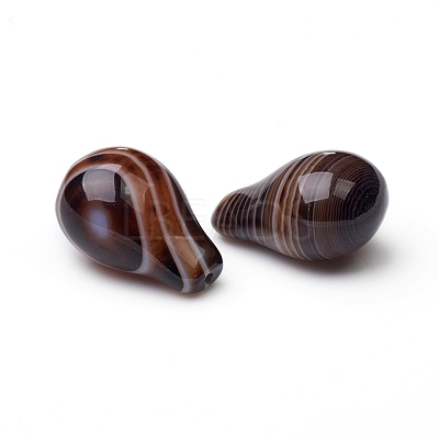 Natural Banded Agate/Striped Agate Beads G-L514-002C-1