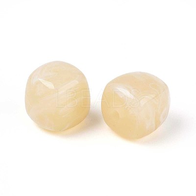 Opaque Acrylic Beads OACR-ZX006-33A-1