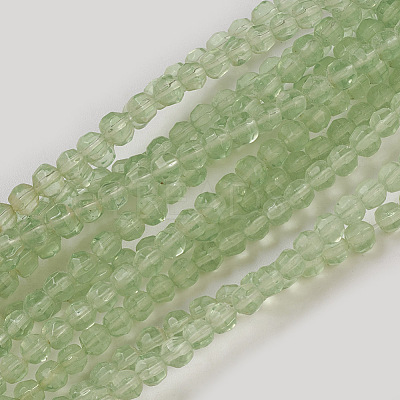 Glass Beads Strands GLAA-E408-15C-1