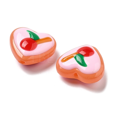 Baking Paint Glass Enamel Beads LAMP-V001-06A-1
