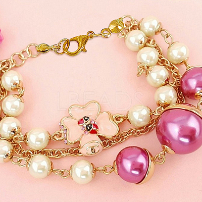 Zinc Alloy Lobster Claw Clasps & Brass End Bead Tips & Jump Rings Findings Kits DIY-GO0002-21G-1