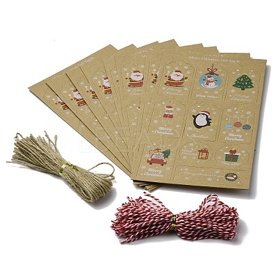 Christmas Paper Gift Tags CDIS-WH0021-034-1