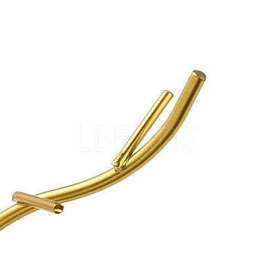 Iron Jewelry Display Stand with Tray ODIS-K003-05G-1