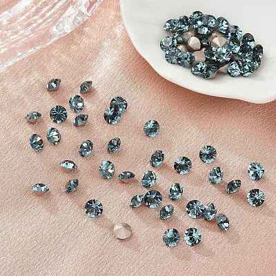 Preciosa&reg MAXIMA Crystal Round Stones Y-PRC-RBSS10-30010-1