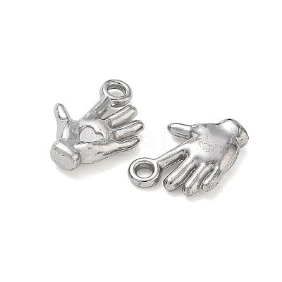 304 Stainless Steel Charms SA-CBAE5AC-01P-1