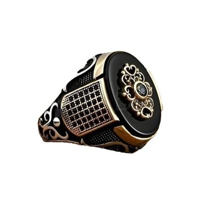Alloy with Rhinestone Finger Rings FS-WGE36E4-03-1