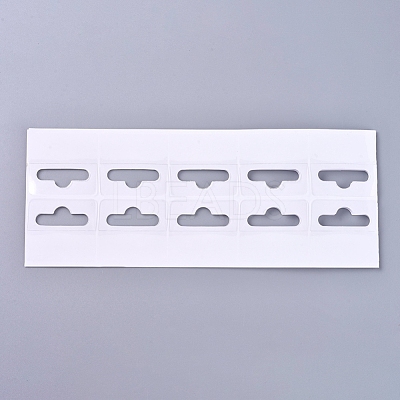 Transparent PVC Self Adhesive Hang Tabs CDIS-L006-01-1