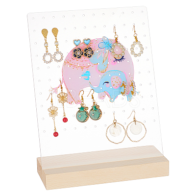 Acrylic Display Stands ODIS-WH0027-027-1