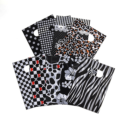 Printed Plastic Bags X-PE-T003-15x20cm-01-1