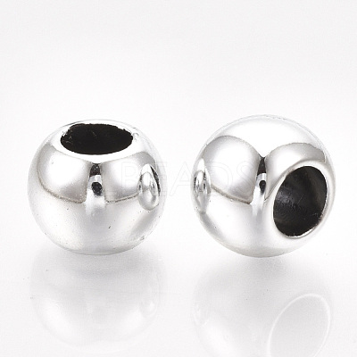 UV Plating ABS Plastic European Beads CCB-S162-28H-04-1