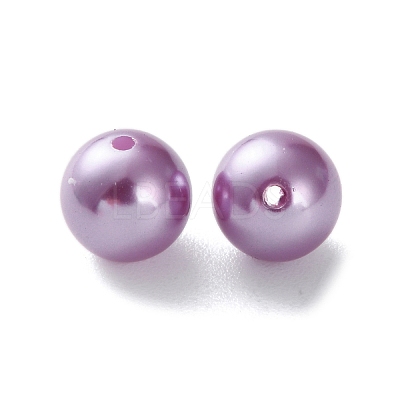 Plastic Imitation Pearl Beads FIND-M059-01C-03-1