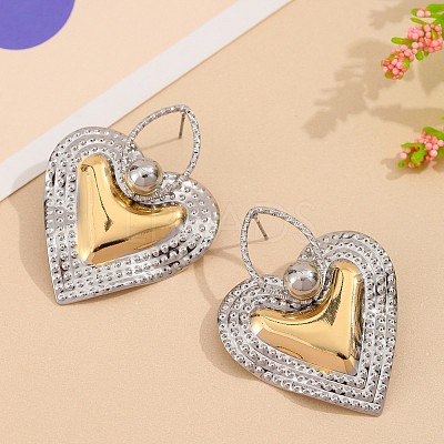 Alloy Stud Earrings for Women WG77B71-01-1