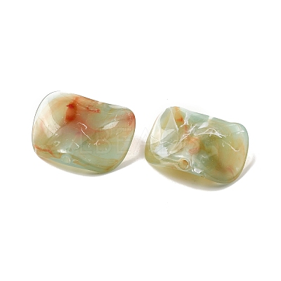 Opaque Acrylic Imitation Gemstone Beads OACR-G061-01A-1