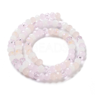 Glass Beads Strands EGLA-A034-M6mm-59-1
