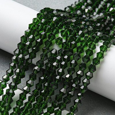Transparent Glass Beads Strands EGLA-A039-T2mm-D25-1