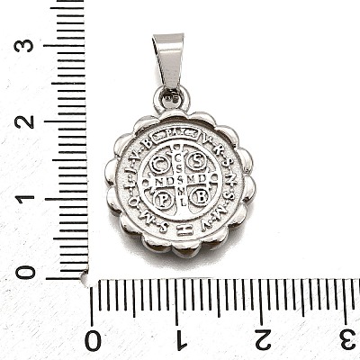 304 Stainless Steel Pendants STAS-B086-10A-P-1