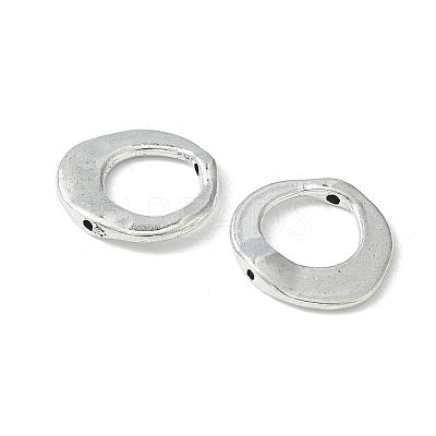Tibetan Style Irregular Ring Bead Frames LF10246Y-1