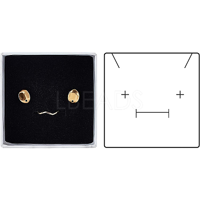 Square Kraft Cardboard Jewelry Boxes AJEW-BC0005-80-1
