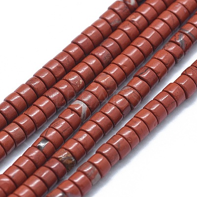 Natural Red Jasper Beads Strands G-F631-A10-1