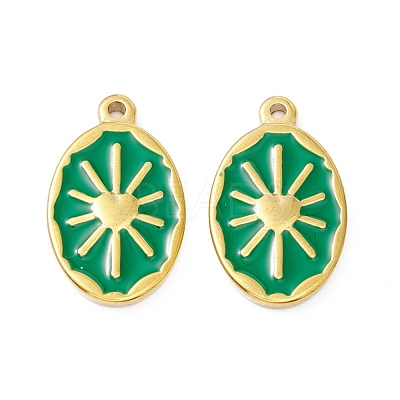 Enamel Pendants FIND-I021-01B-1
