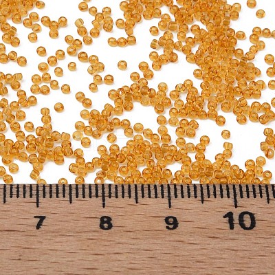 15/0 Transparent Czech Glass Seed Beads SEED-N004-004-01-1