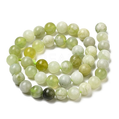 Natural New Jade Beads Strands LS-G-K340-A01-02-1