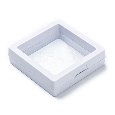 Square Transparent PE Thin Film Suspension Jewelry Display Stands CON-D009-02A-01-1