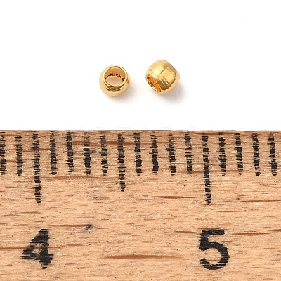Brass Beads KK-Z062-01G-01-1