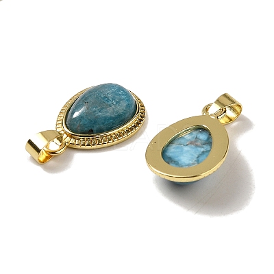 Natural Apatite Pendants G-M405-05G-06-1
