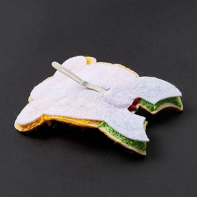 Christmas Bell Cloth Snap Hair Clips LS-PHAR-G003-10-1