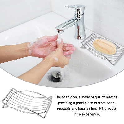 Iron Art Soap Dishes IFIN-WH0052-76P-1