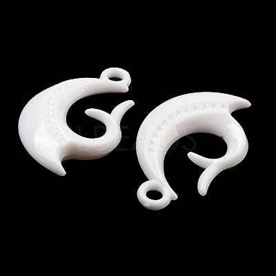 Opaque Acrylic Pendants SACR-L007-059-1