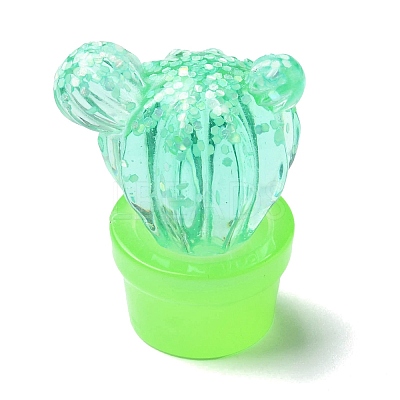 Transparent Resin Cabochons RESI-R437-02A-1