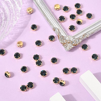 Preciosa&reg MAXIMA Crystal in Sew-On Cup Y-PRC-SS34-30340-G-1