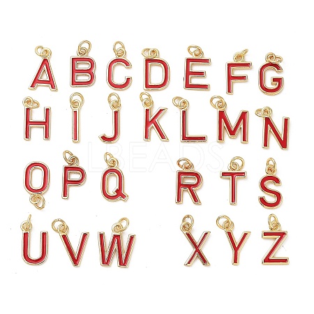 Rack Plating Brass Pendants KK-C065-01-G-1-1