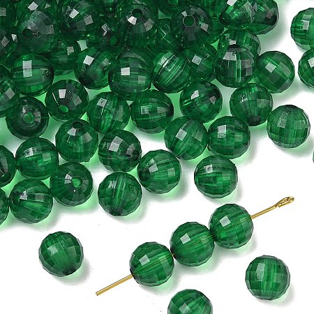 Transparent Acrylic Beads TACR-NH0001-B-12-1