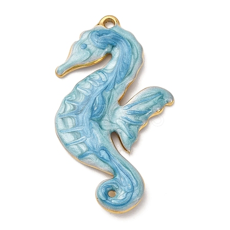 304 Stainless Steel Pendants STAS-Z168-01G-06-1