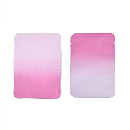 Two Tone Rectangle Plastic Zip Top Gift Bags OPP-C003-01D-03-1