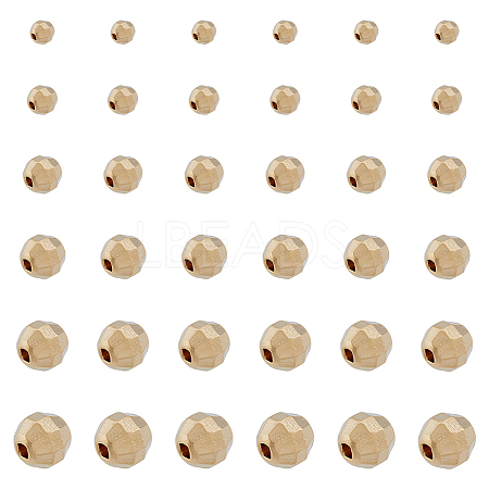 120Pcs 6 Styles Brass Spacer Beads KK-DC0003-63-1