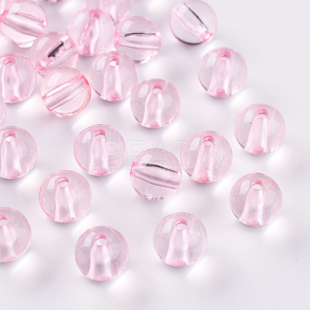 Transparent Acrylic Beads MACR-S370-A10mm-702-1